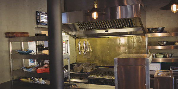 Limpiezas de Conductos de Extracción y Ventilación Alcolea del Río · Cocina de Pizzerías